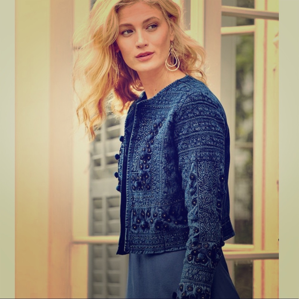 Soft Surroundings Theodora Bolero jacket